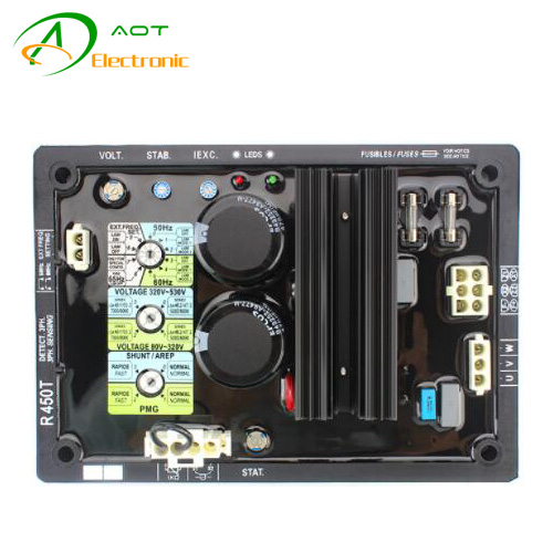 China Digital AC Brushless Generator Voltage Regulator AVR R450T