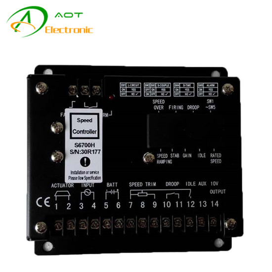 Generator Spare Part Electronic Speed Controller Board S6700H